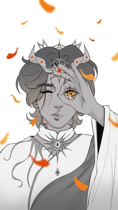 Eclipse Book Characters - Animated Loop Trend Video - Commissioned Work Art